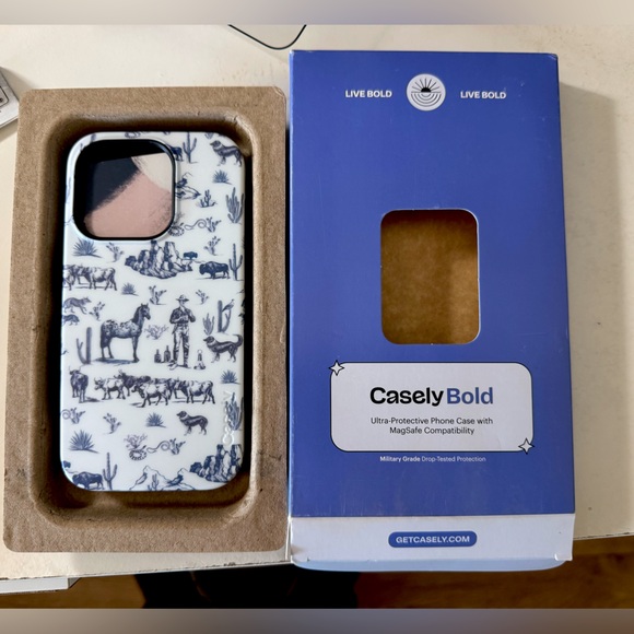 CaselyBold Ultra-Protective Phone Case for iPhone 15pro 100% new - Picture 1 of 4